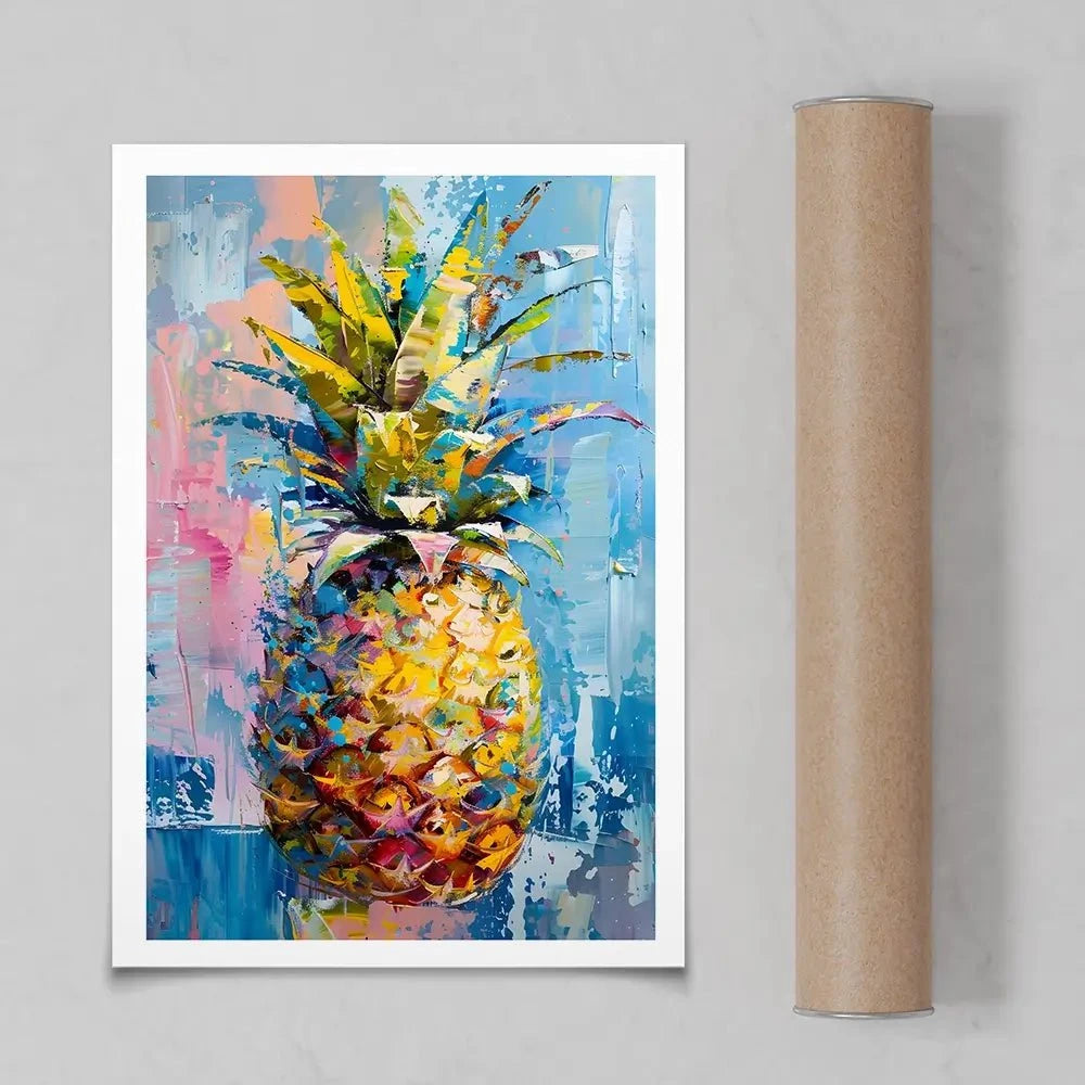 Pineapple Passion Art Print Pineapple Passion Art Print wall art product Art Print Shop