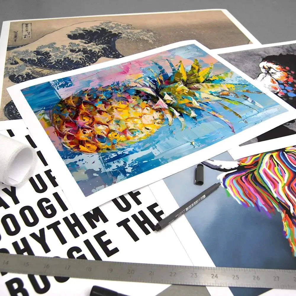 Pineapple Passion Art Print Pineapple Passion Art Print wall art product Art Print Shop