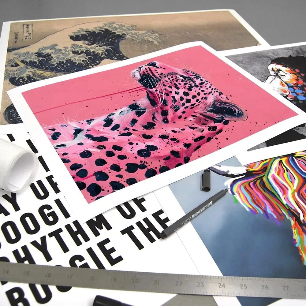 Pink And Wild Art Print Pink And Wild Art Print wall art product Art Print Shop