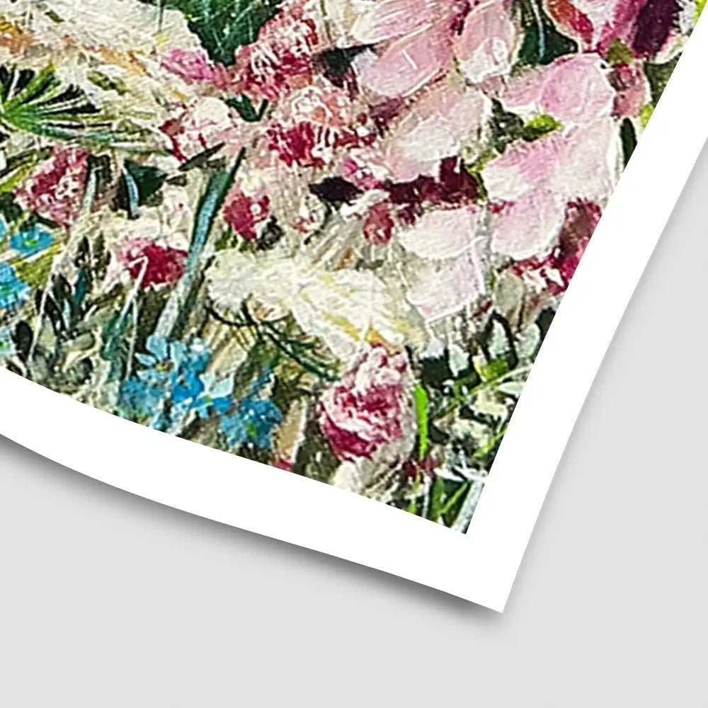 Pink Coastal Flowers 2 Art Print Pink Coastal Flowers 2 Art Print wall art product Nicola Jane Rowles