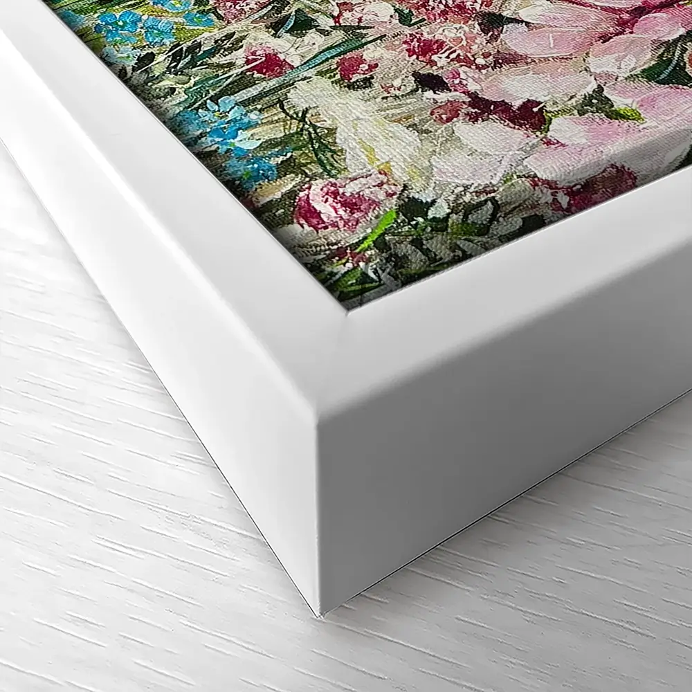 Pink Coastal Flowers 2 Canvas Print Pink Coastal Flowers 2 Canvas Print wall art product Nicola Jane Rowles