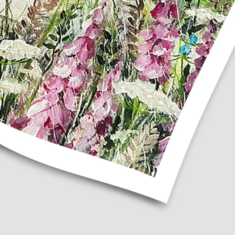 Pink Coastal Flowers Art Print Pink Coastal Flowers Art Print wall art product Nicola Jane Rowles
