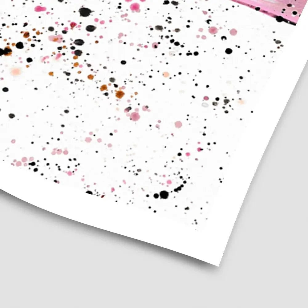 Pink Curves Art Print Pink Curves Art Print wall art product Emma LC Art