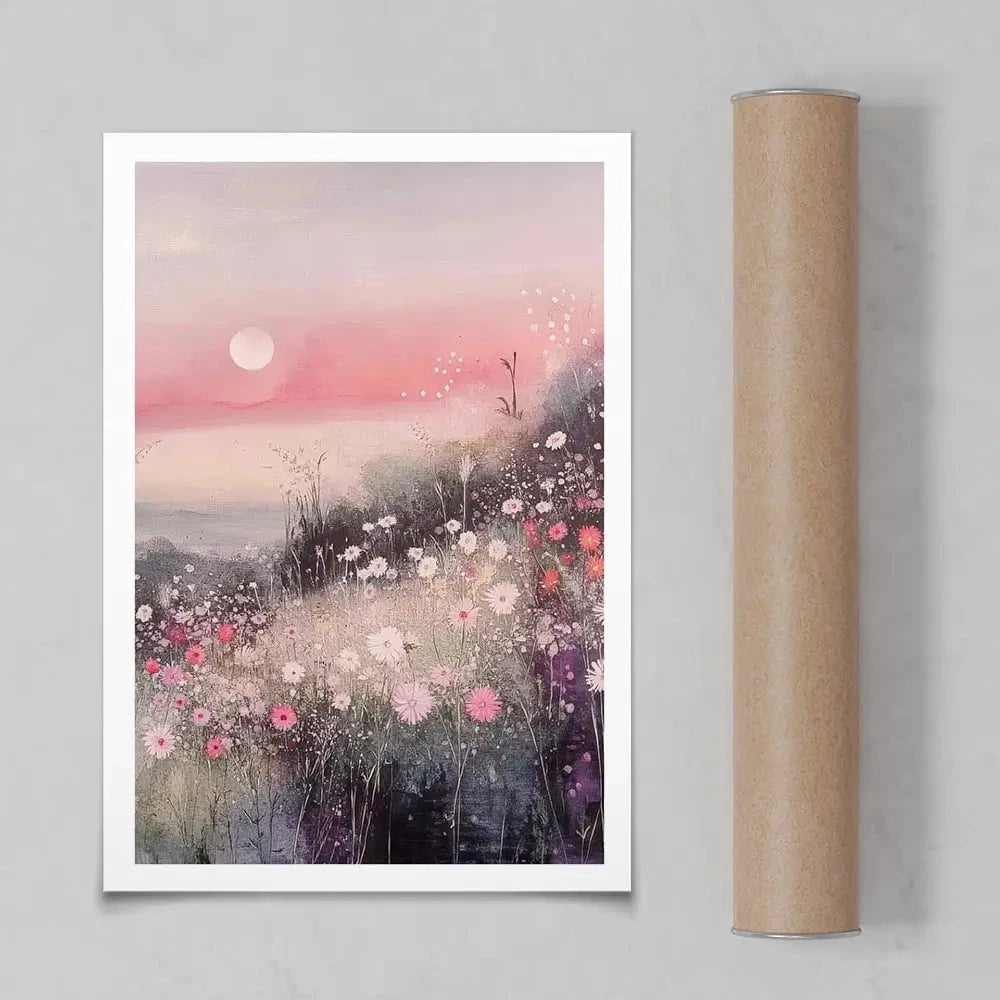Pink Dawn Art Print Pink Dawn Art Print wall art product David Alexander Elder
