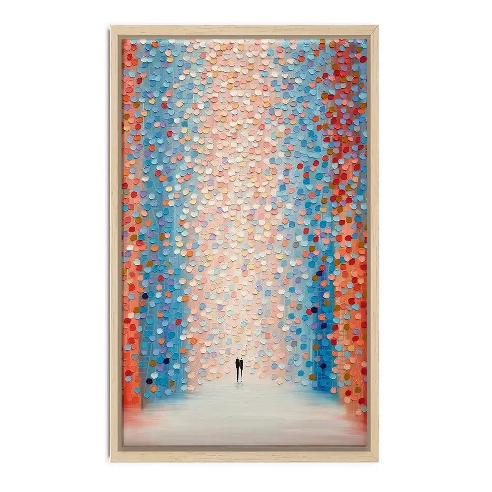 Pink Day Canvas Print Pink Day Canvas Print wall art product Ekaterina Ermilkina