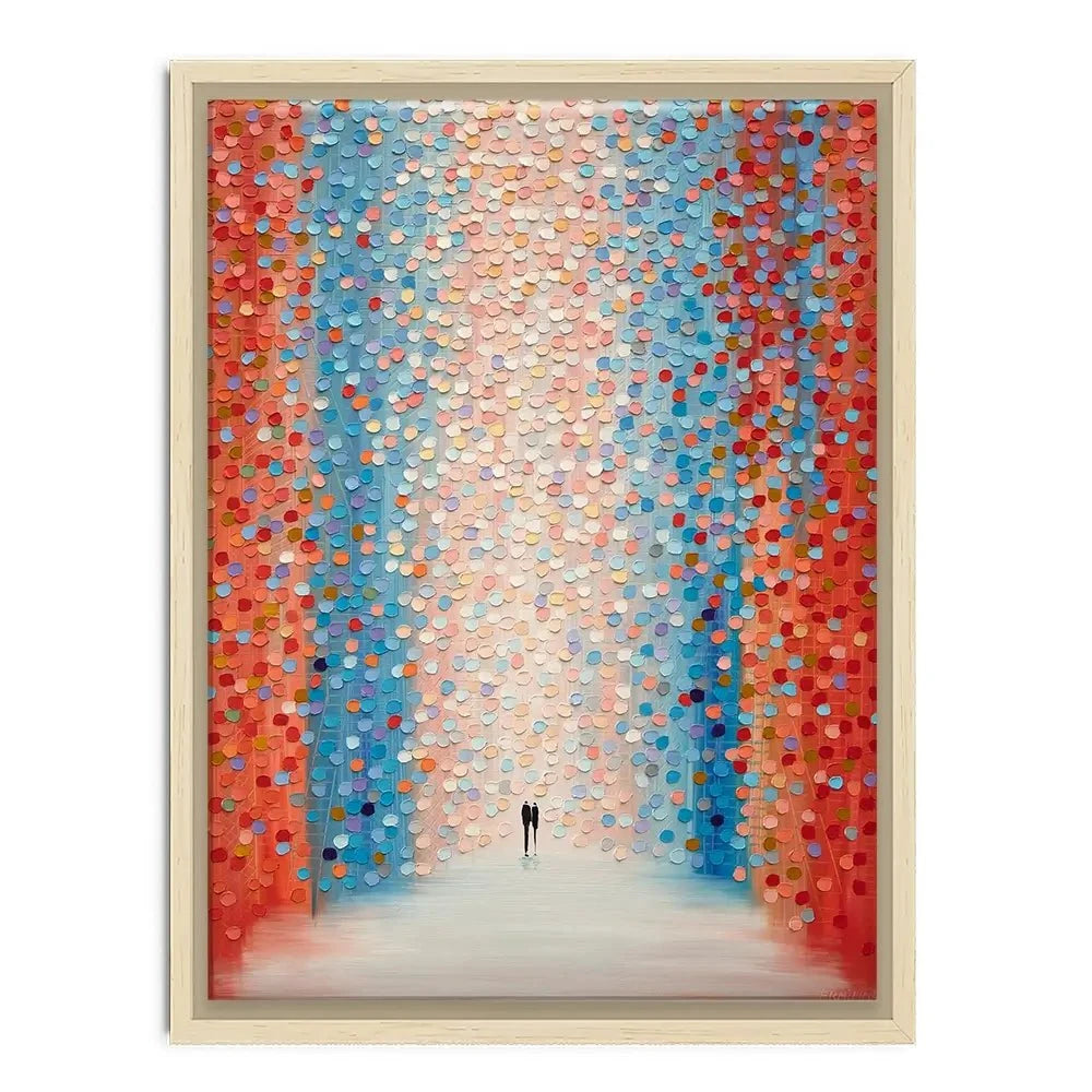 Pink Day Canvas Print Pink Day Canvas Print wall art product Ekaterina Ermilkina