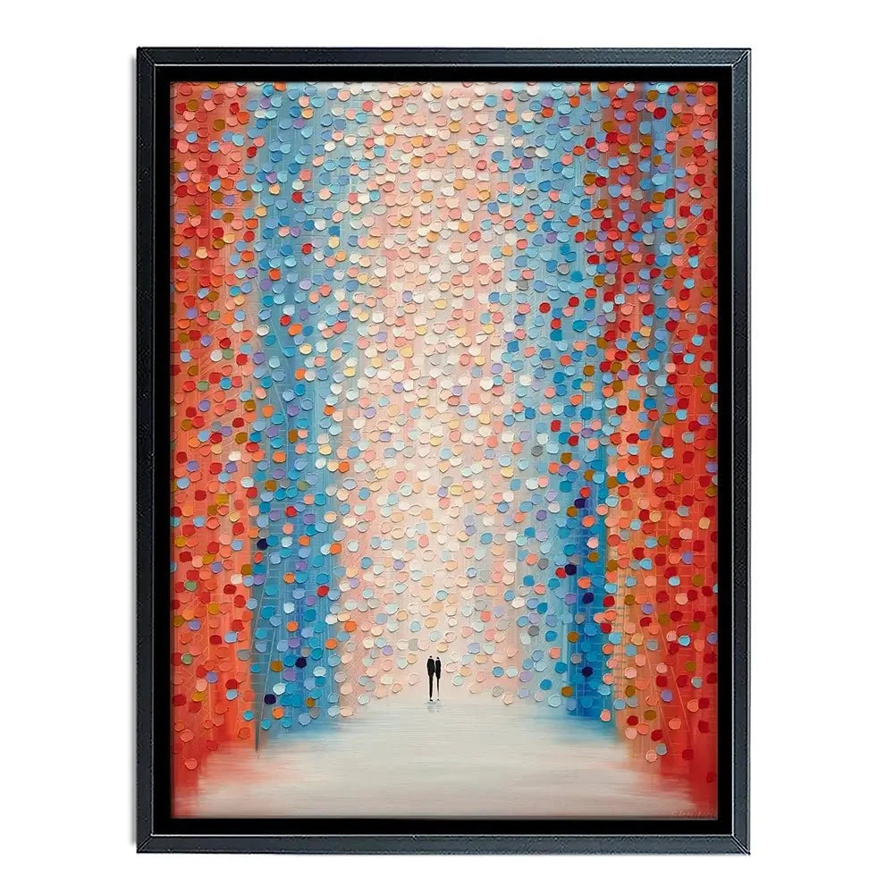 Pink Day Canvas Print Pink Day Canvas Print wall art product Ekaterina Ermilkina