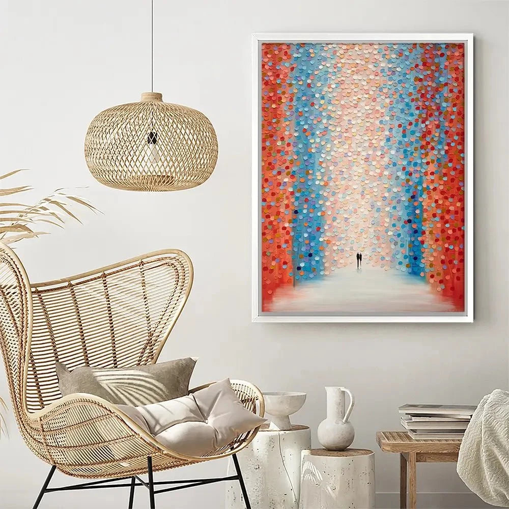 Pink Day Canvas Print Pink Day Canvas Print wall art product Ekaterina Ermilkina