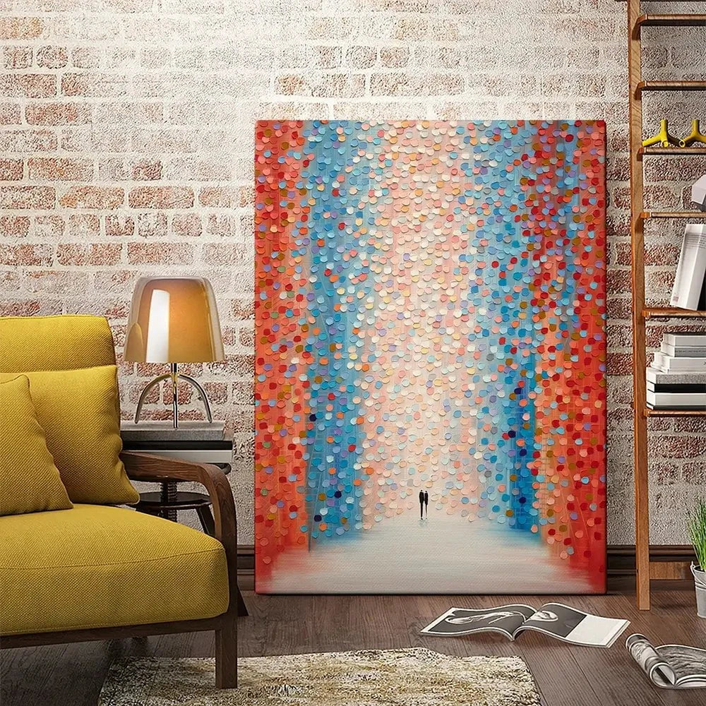 Pink Day Canvas Print Pink Day Canvas Print wall art product Ekaterina Ermilkina