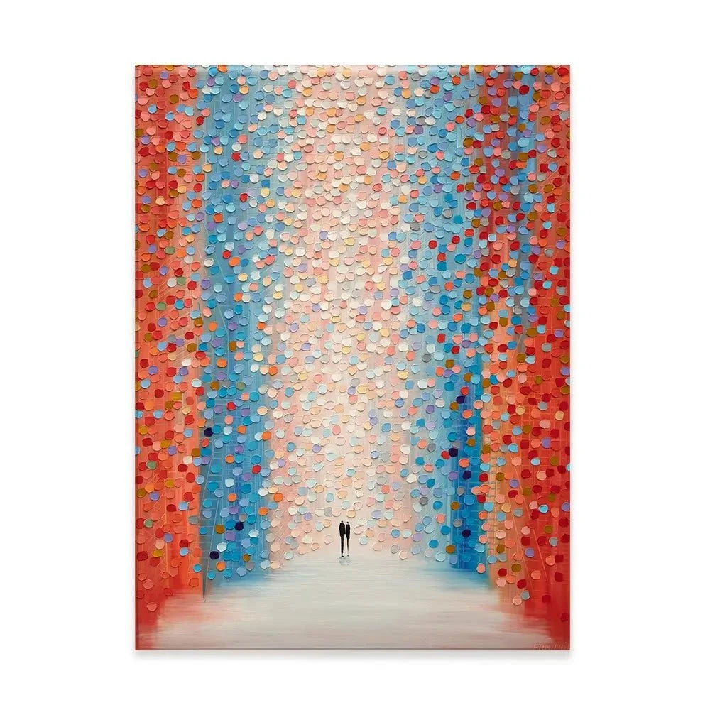 Pink Day Canvas Print Pink Day Canvas Print wall art product Ekaterina Ermilkina