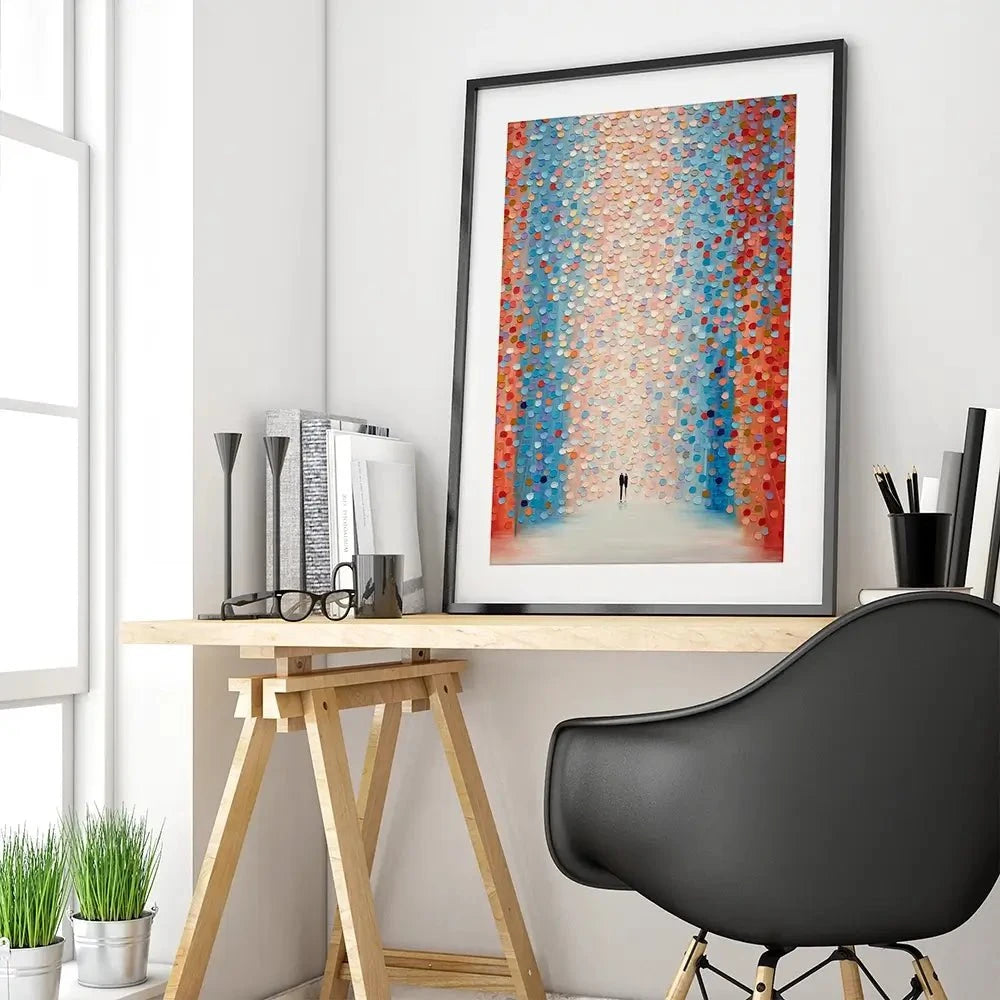 Pink Day Framed Art Print Pink Day Framed Art Print wall art product Ekaterina Ermilkina