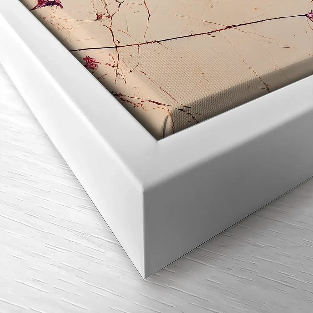 Pink Flowers Canvas Print Pink Flowers Canvas Print wall art product Treechild