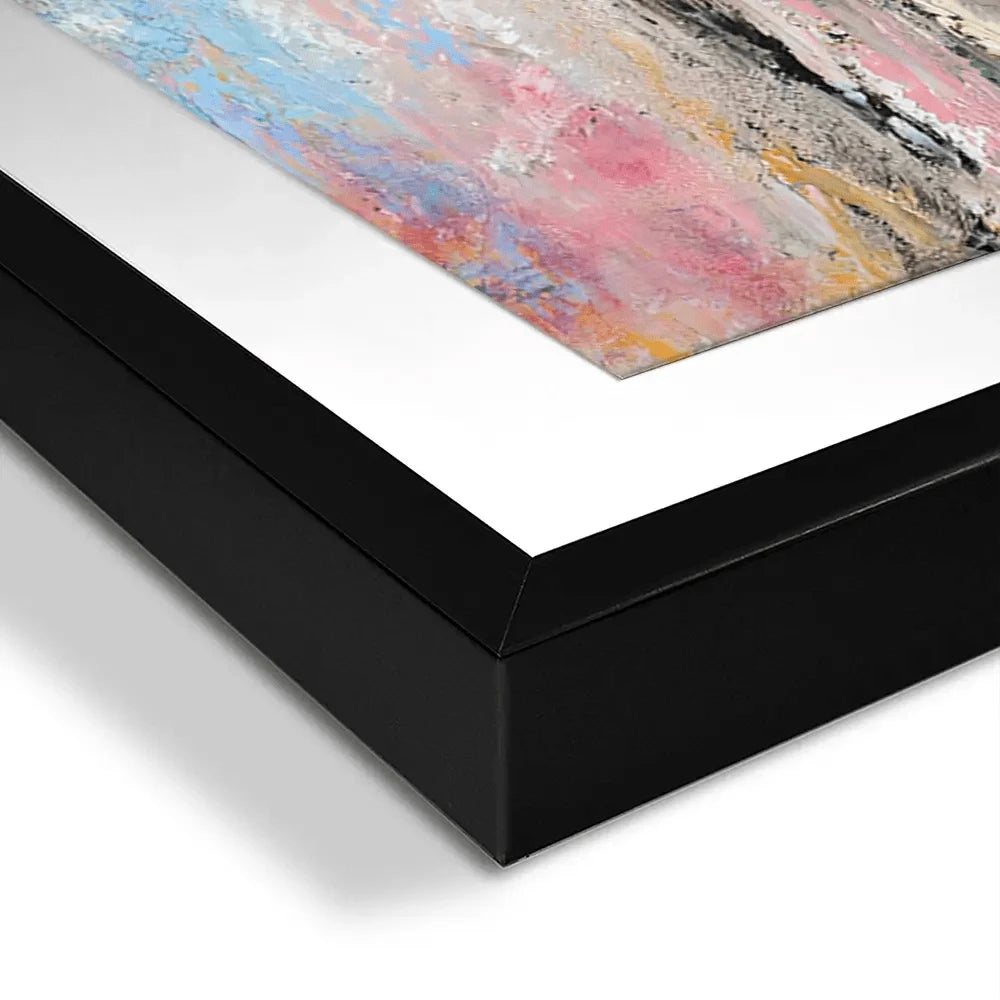 Pink Haze Framed Art Print Trio Pink Haze Framed Art Print Trio wall art product Larisa Lavrova / Shutterstock