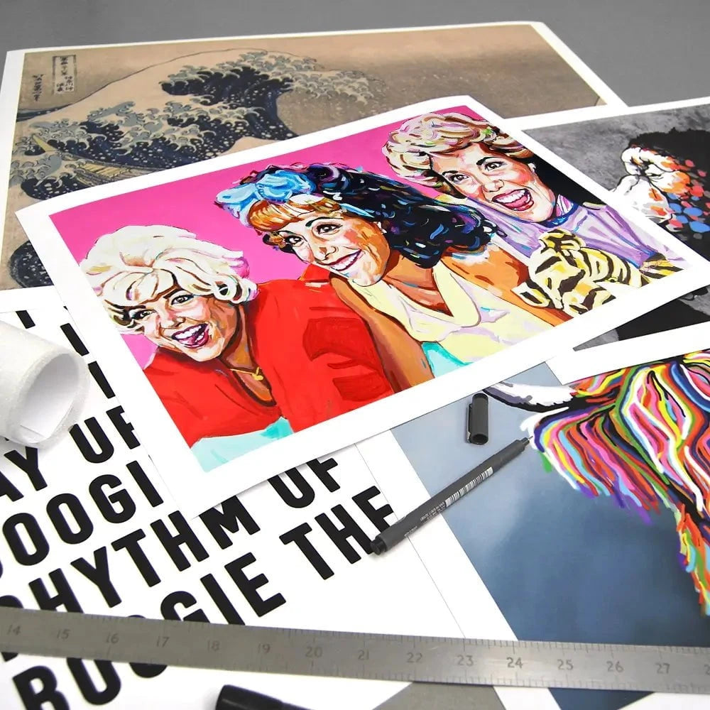 Pink Ladies Art Print Pink Ladies Art Print wall art product Juliet Stockton