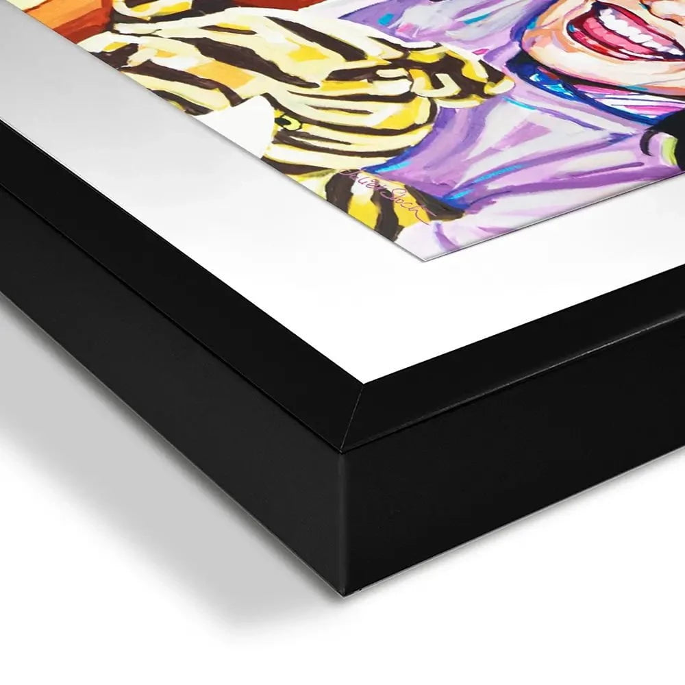 Pink Ladies Framed Art Print Pink Ladies Framed Art Print wall art product Juliet Stockton