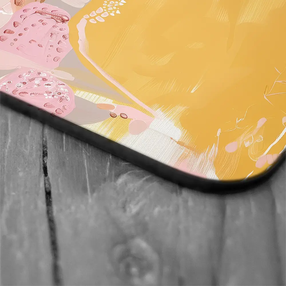 Pink Lemonade Coaster Set Pink Lemonade Coaster Set wall art product Bella Eve