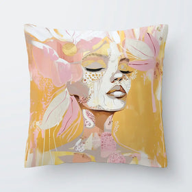 Pink Lemonade Cushion Pink Lemonade Cushion wall art product Bella Eve