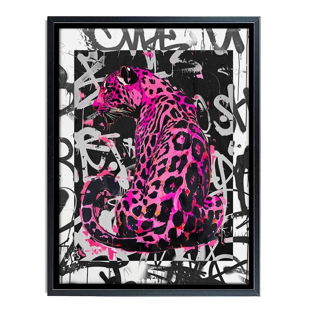 Pink Leopard Canvas Print Pink Leopard Canvas Print wall art product Svetlana Aleynikova