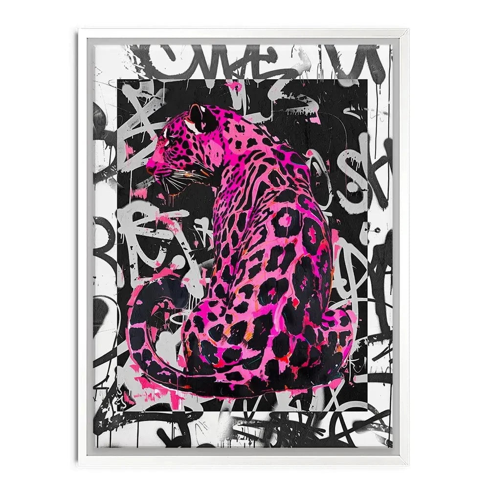 Pink Leopard Canvas Print Pink Leopard Canvas Print wall art product Svetlana Aleynikova