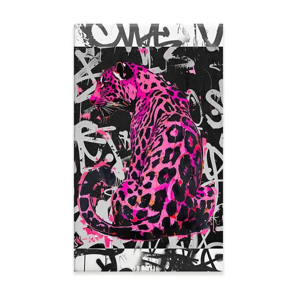 Pink Leopard Canvas Print Pink Leopard Canvas Print wall art product Svetlana Aleynikova