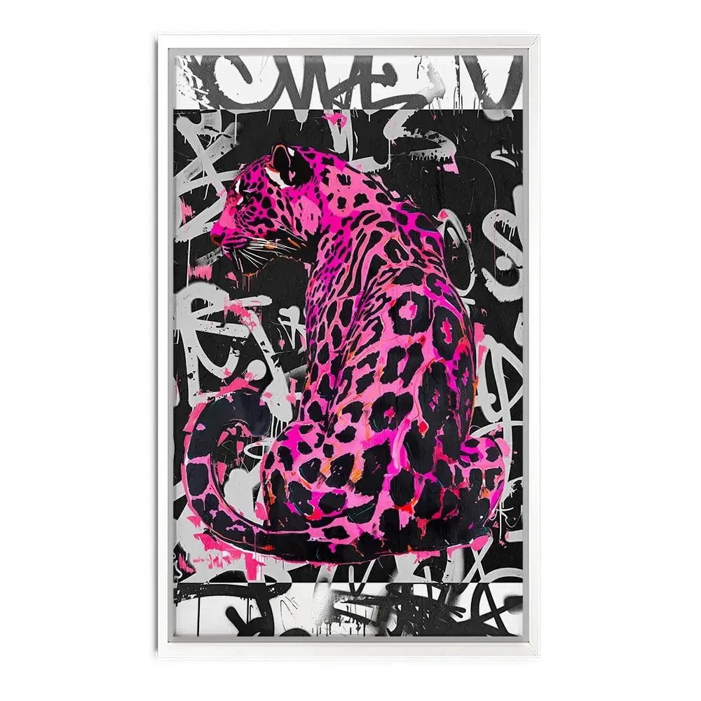 Pink Leopard Canvas Print Pink Leopard Canvas Print wall art product Svetlana Aleynikova