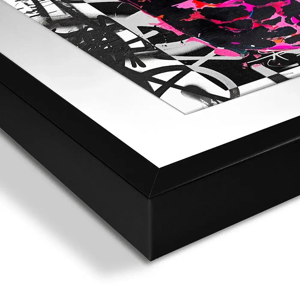 Pink Leopard Framed Art Print Pink Leopard Framed Art Print wall art product Svetlana Aleynikova