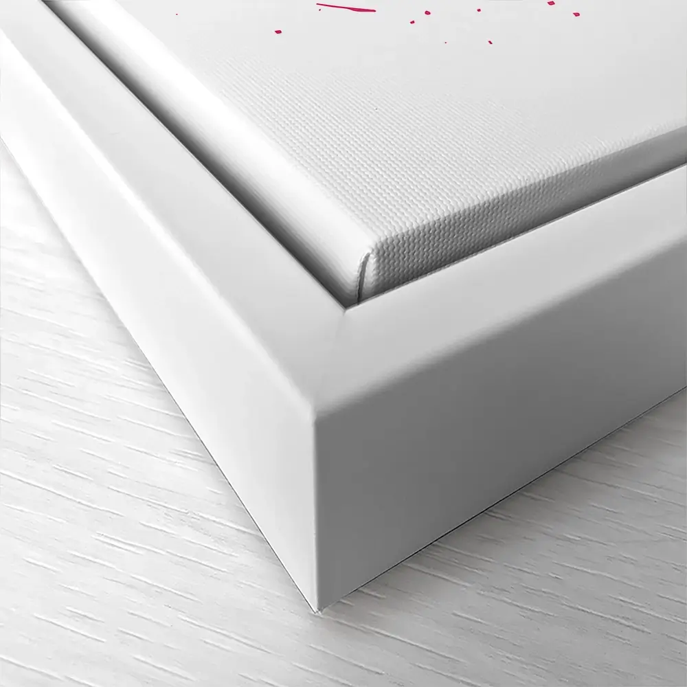 Pink Lips Square Canvas Print Pink Lips Square Canvas Print wall art product KenoKickit / Shutterstock