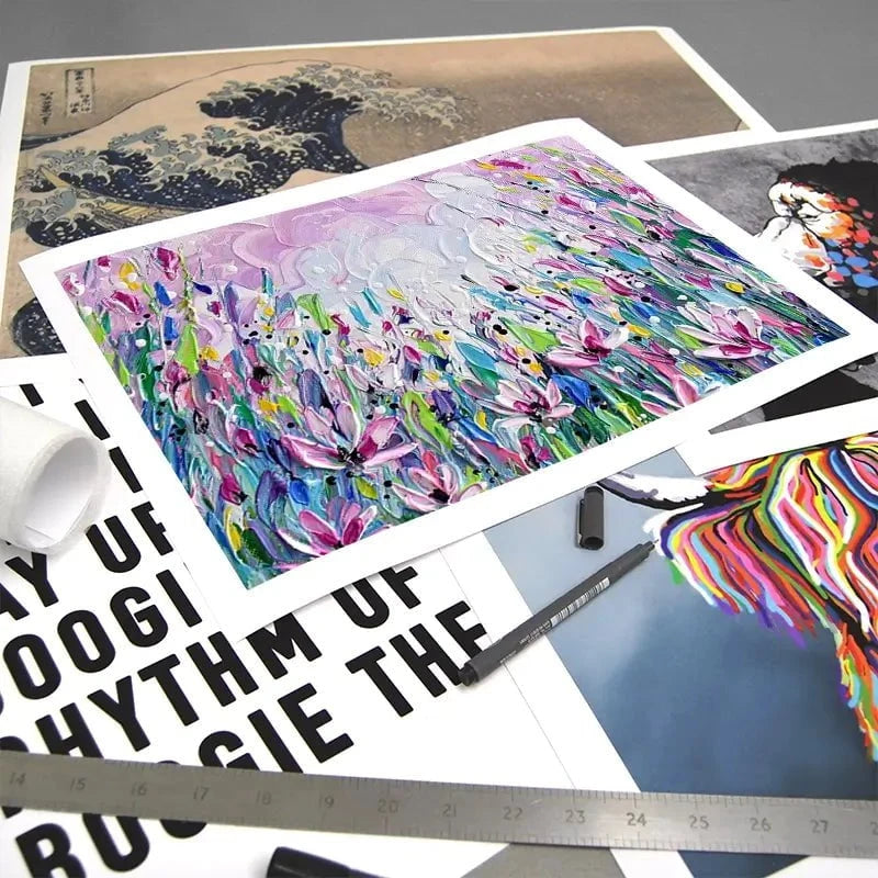 Pink Meadow 2 Art Print Pink Meadow 2 Art Print wall art product Olga Tkachyk