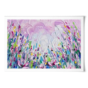 Pink Meadow 2 Art Print Pink Meadow 2 Art Print wall art product Olga Tkachyk