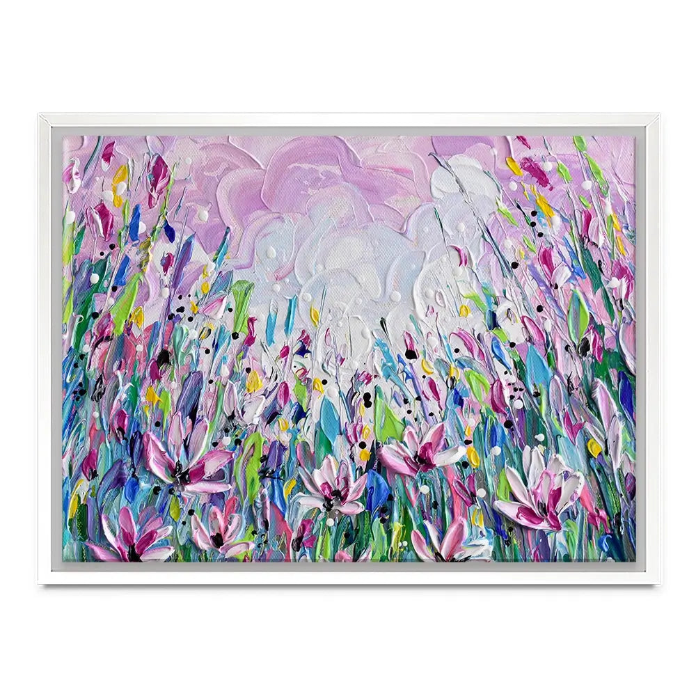 Pink Meadow 2 Canvas Print Pink Meadow 2 Canvas Print wall art product Olga Tkachyk