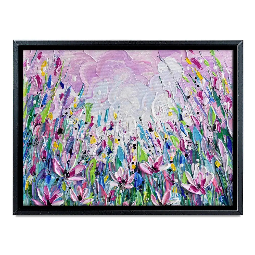 Pink Meadow 2 Canvas Print Pink Meadow 2 Canvas Print wall art product Olga Tkachyk
