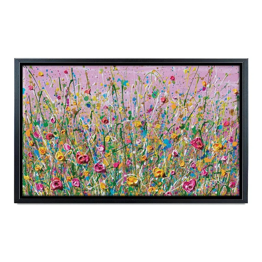 Pink Meadow Canvas Print Pink Meadow Canvas Print wall art product Olga Tkachyk