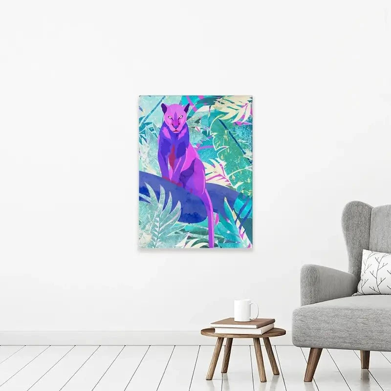 Pink Panther Canvas Print Pink Panther Canvas Print wall art product Sarah Manovski