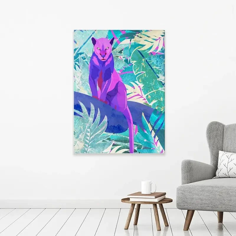 Pink Panther Canvas Print Pink Panther Canvas Print wall art product Sarah Manovski