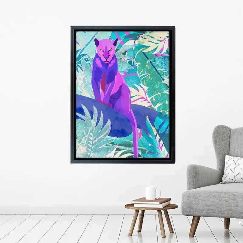 Pink Panther Canvas Print Pink Panther Canvas Print wall art product Sarah Manovski