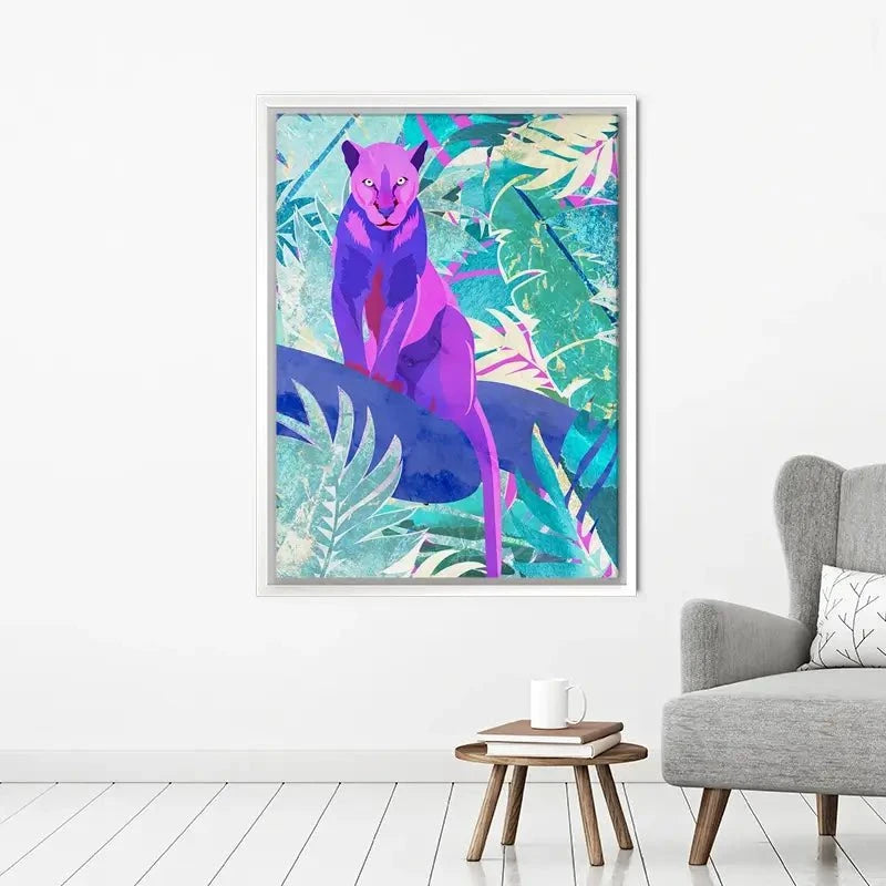 Pink Panther Canvas Print Pink Panther Canvas Print wall art product Sarah Manovski