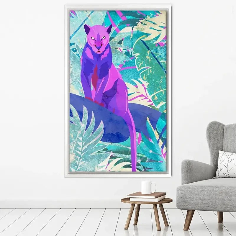 Pink Panther Canvas Print Pink Panther Canvas Print wall art product Sarah Manovski