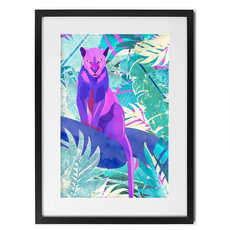 Pink Panther Framed Art Print Pink Panther Framed Art Print wall art product Sarah Manovski