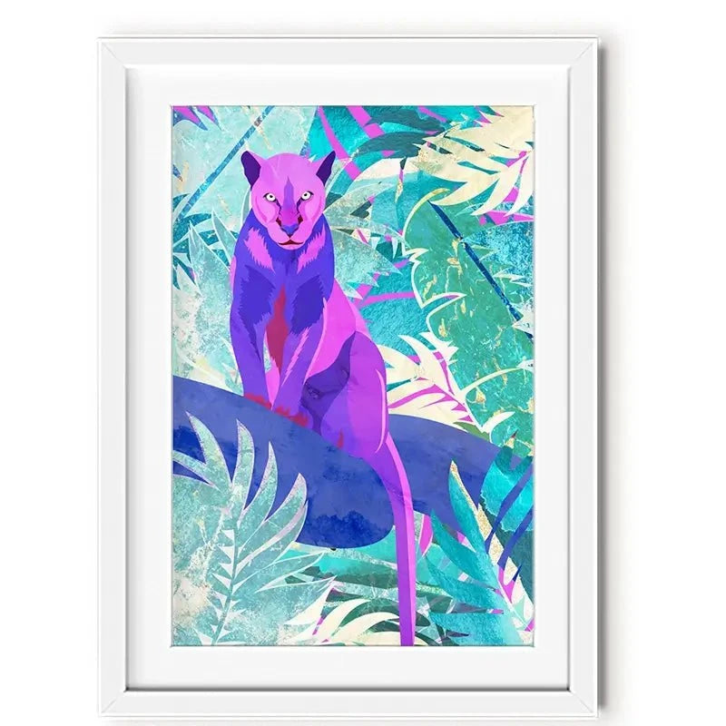 Pink Panther Framed Art Print Pink Panther Framed Art Print wall art product Sarah Manovski