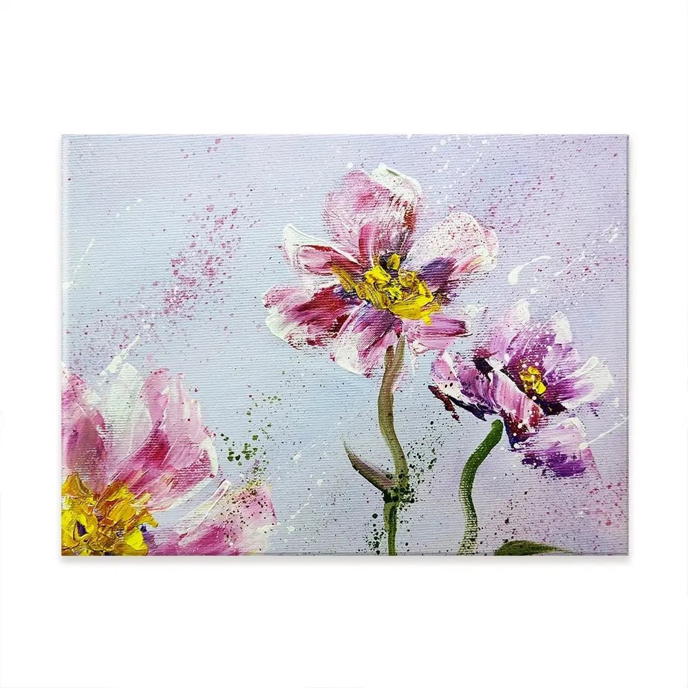 Pink Peonies Canvas Print Pink Peonies Canvas Print wall art product Valenty / Shutterstock