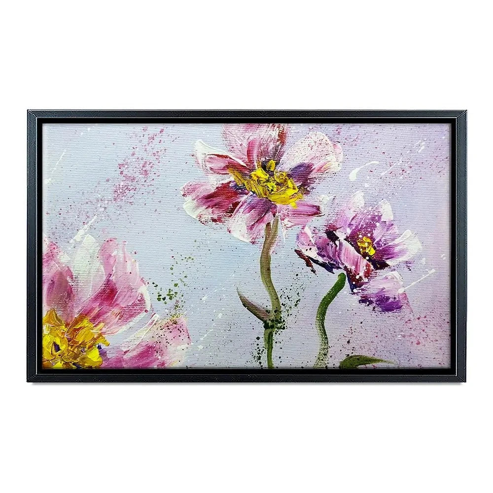 Pink Peonies Canvas Print Pink Peonies Canvas Print wall art product Valenty / Shutterstock