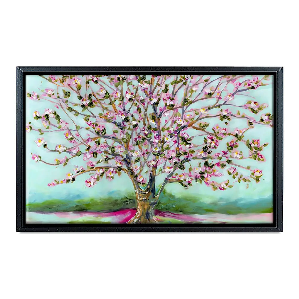 Pink Shades Of Blooms Canvas Print Pink Shades Of Blooms Canvas Print wall art product Estelle Grengs - Independent