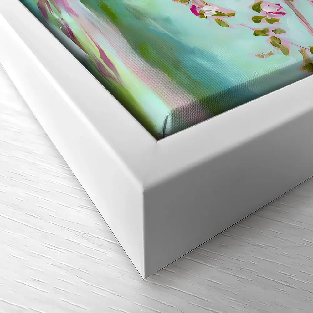 Pink Shades Of Blooms Canvas Print Pink Shades Of Blooms Canvas Print wall art product Estelle Grengs - Independent