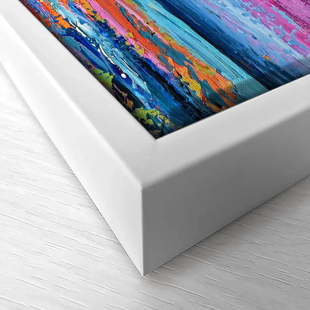 Pink Sunset Canvas Print Pink Sunset Canvas Print wall art product Olga Tkachyk