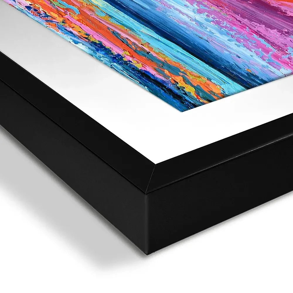 Pink Sunset Framed Art Print Pink Sunset Framed Art Print wall art product Olga Tkachyk