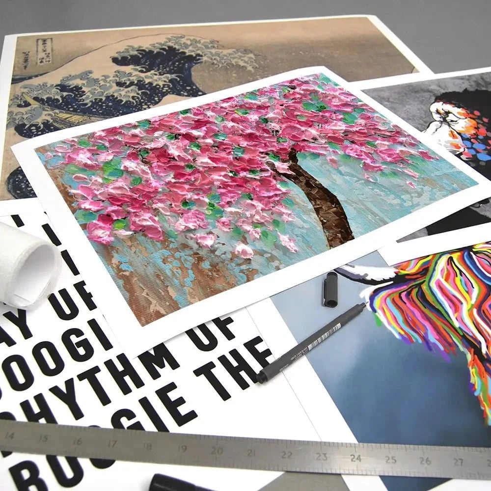 Pink Tree Art Print Pink Tree Art Print wall art product Olga Tkachyk