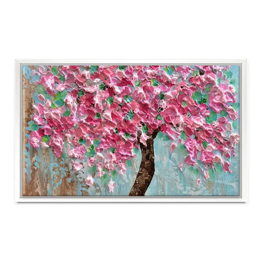 Pink Tree Canvas Print Pink Tree Canvas Print wall art product Olga Tkachyk