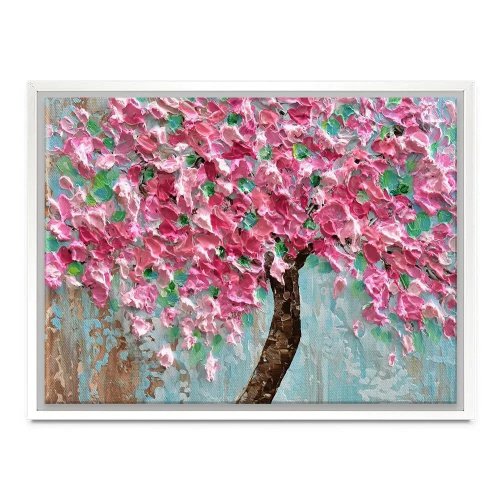 Pink Tree Canvas Print Pink Tree Canvas Print wall art product Olga Tkachyk