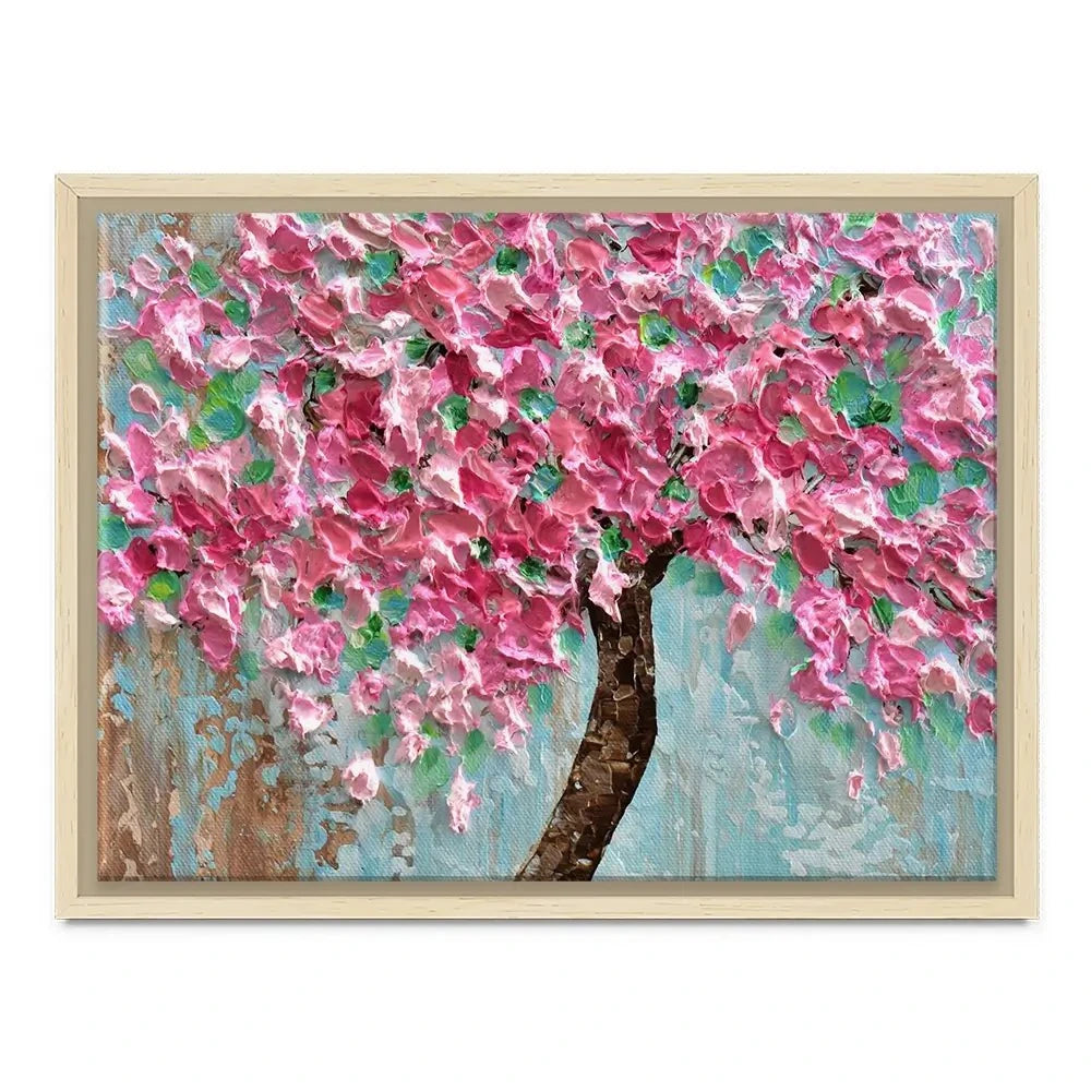 Pink Tree Canvas Print Pink Tree Canvas Print wall art product Olga Tkachyk