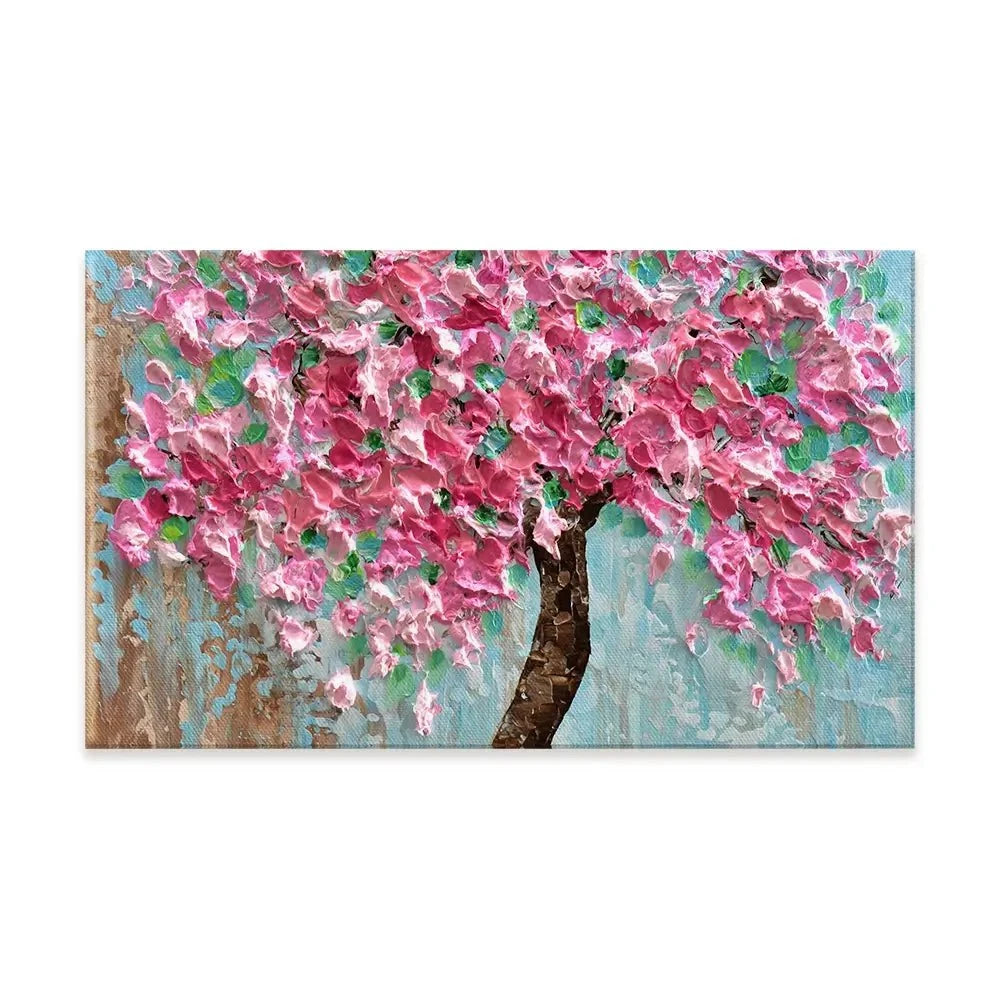 Pink Tree Canvas Print Pink Tree Canvas Print wall art product Olga Tkachyk